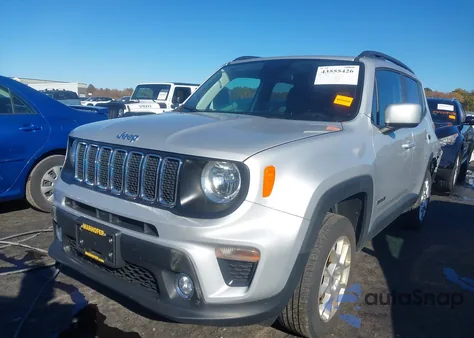 2020 Jeep Renegade Latitude 4X4 из США, поврежденный, VIN ZACNJBBB0LPL21349